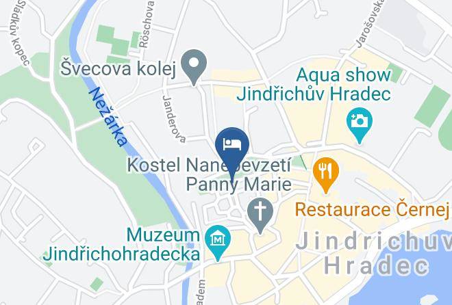 Jindrichuv Hradec - Penzion Mika Maps