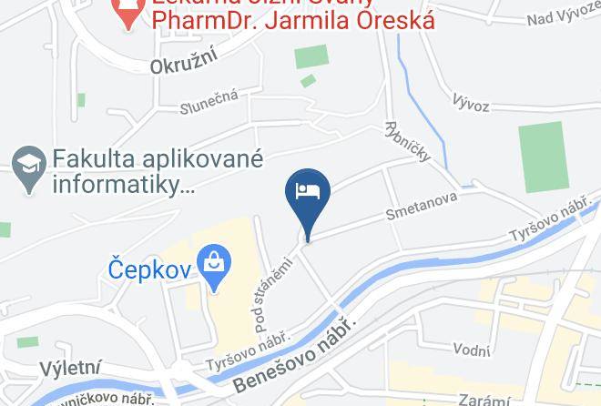 Zlin - Penzion Millenium Maps