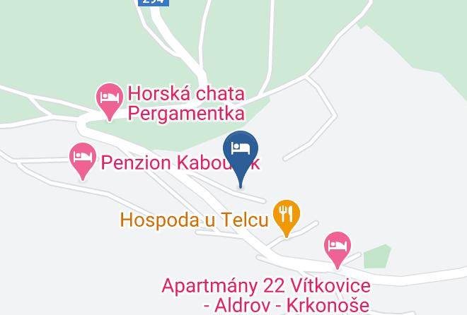 Semily - Penzion Mirka Maps