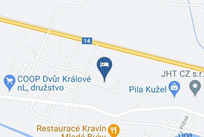 Trutnov - Penzion Miroslav Maps