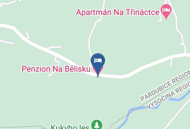 Svitavy - Penzion Na Belisku Maps