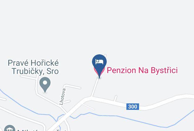 Jicin - Penzion Na Bystrici Maps