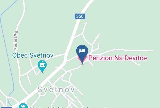 Zdar Nad Sazavou - Penzion Na Devitce Maps