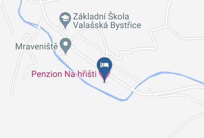 Vsetin - Penzion Na Hristi Maps