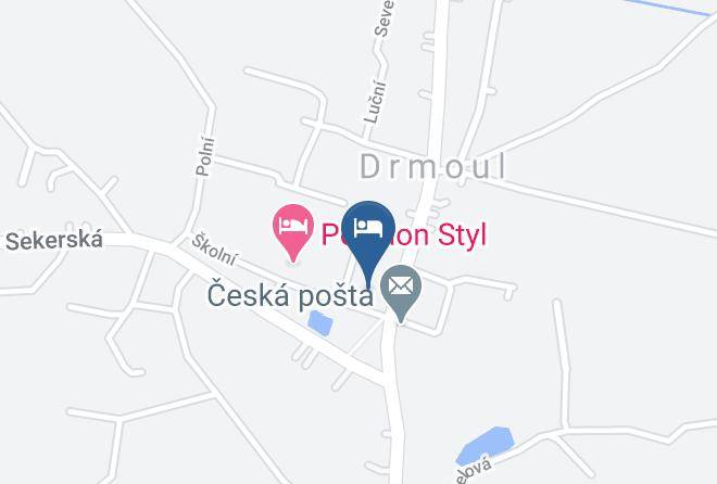 Cheb - Penzion Na Mandlu Maps