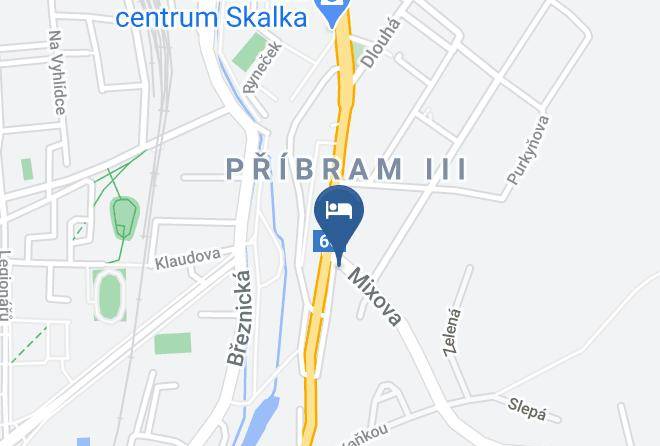 Pribram - Penzion Na Marjance Maps