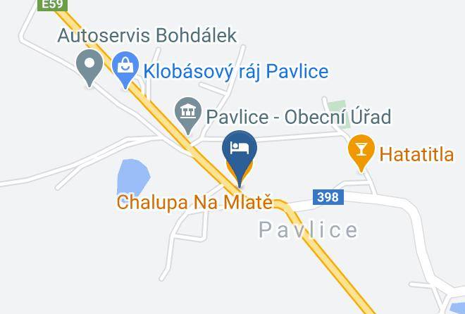 Znojmo - Penzion Na Mlate Maps