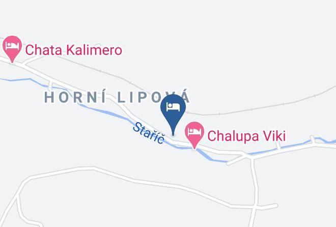Jesenik - Penzion Na Myslivne Maps