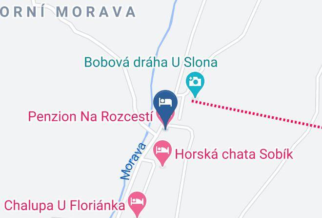 Usti Nad Orlici - Penzion Na Rozcesti Maps