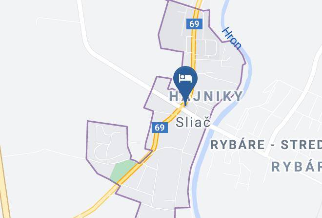 Zvolen - Penzion Na Rozku Maps