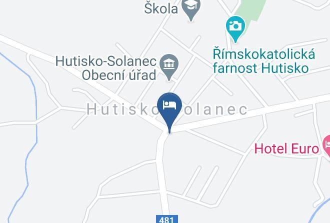 Vsetin - Penzion Na Salasi Maps