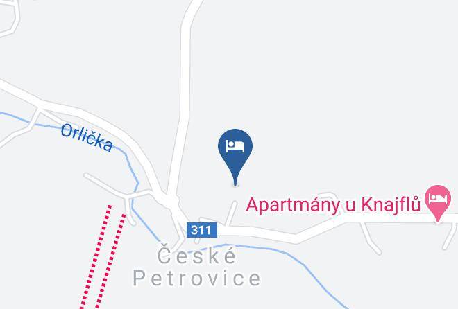 Usti Nad Orlici - Penzion Na Statku Maps