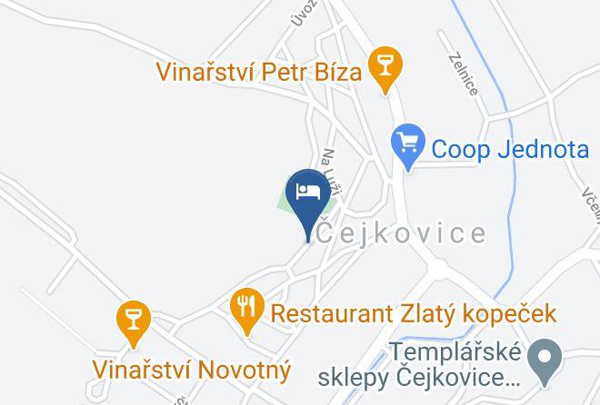 Hodonin - Penzion Na Vyhlidce Maps