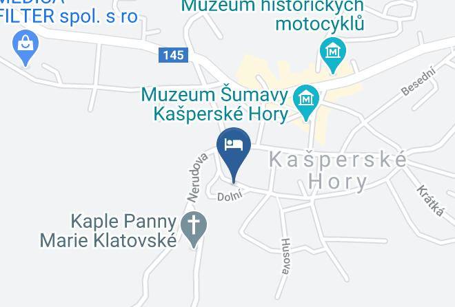 Klatovy - Penzion Na Vysluni Maps