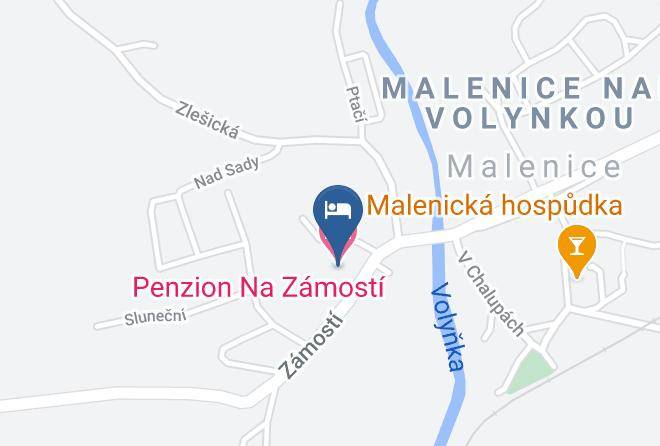 Strakonice - Penzion Na Zamosti Maps