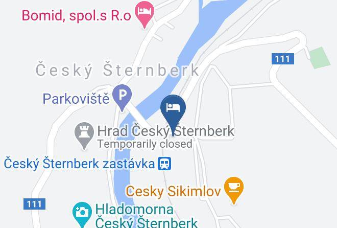 Benesov - Penzion Na Zastavce Maps