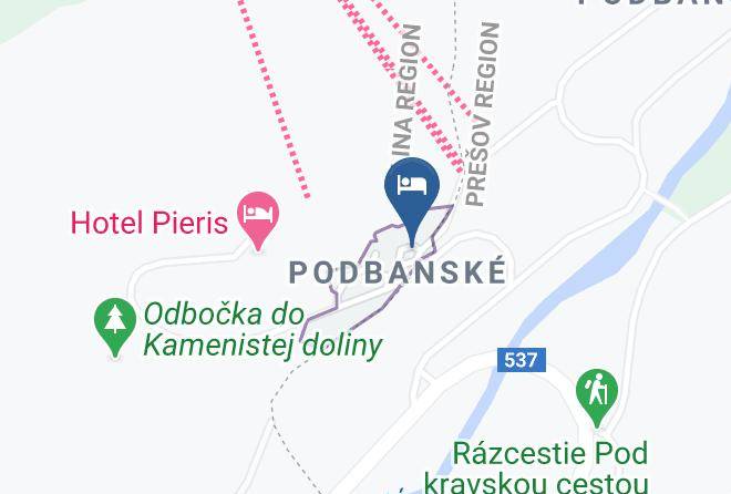 Liptovsky Mikulas - Penzion Nebeski Maps