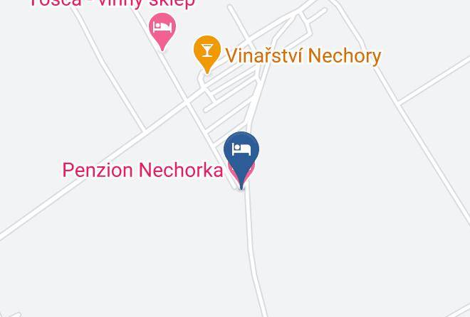 Hodonin - Penzion Nechorka Maps