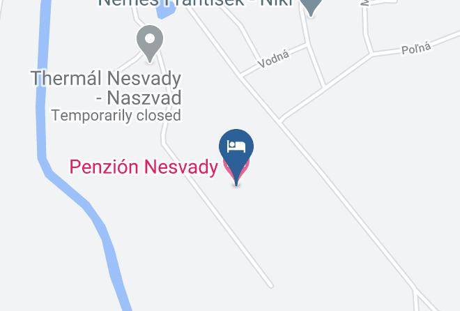 Komarno - Penzion Nesvady Maps