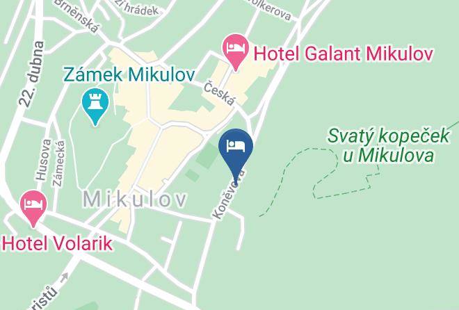 Breclav - Penzion Nike Maps