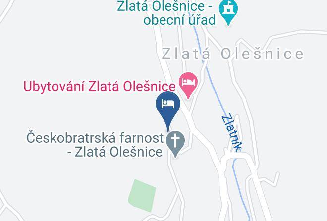 Jablonec Nad Nisou - Penzion Olesnice A E Bike Centrum Maps