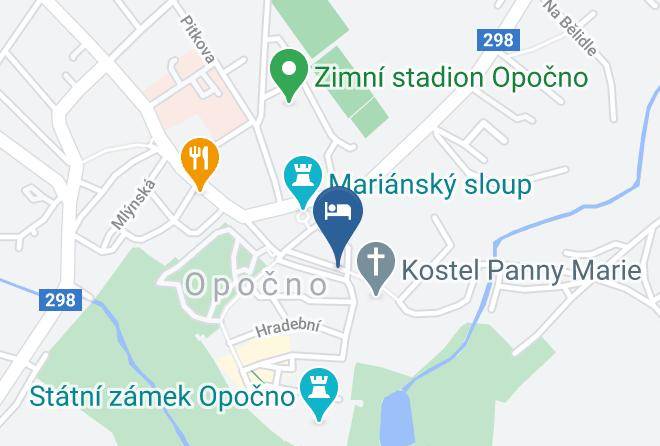 Rychnov Nad Kneznou - Penzion Orchidea Maps