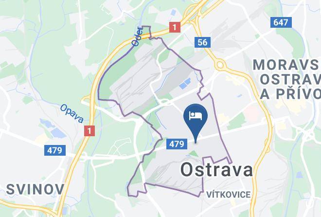 Ostrava - Penzion Orchidea Ostrava Maps