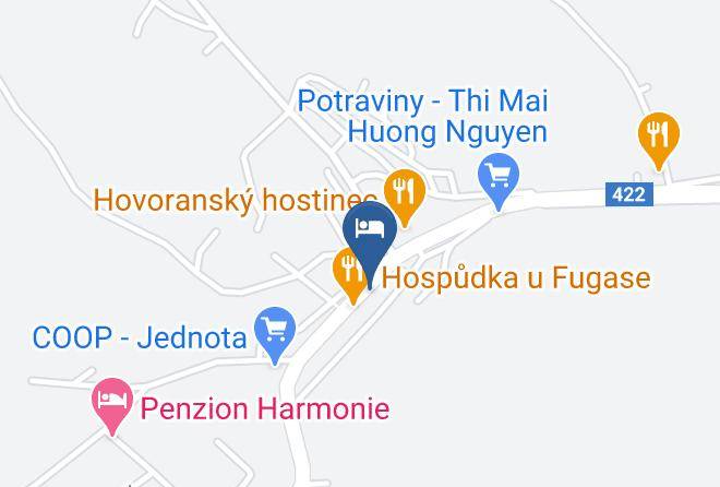Hodonin - Penzion Orion Hovorany Maps