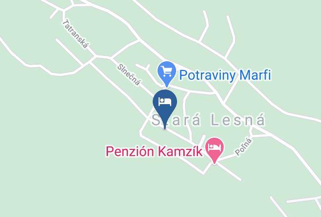 Kezmarok - Penzion Orion Maps