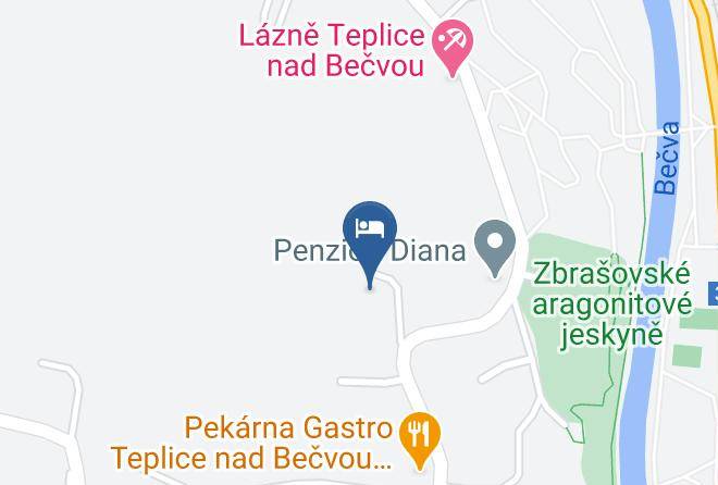 Prerov - Penzion Ostravanka Maps