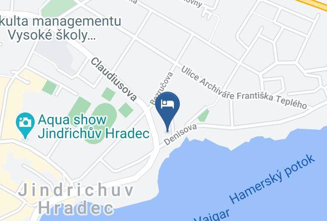 Jindrichuv Hradec - Penzion Panama Maps