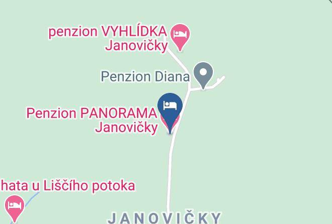 Nachod - Penzion Panorama Janovicky Maps