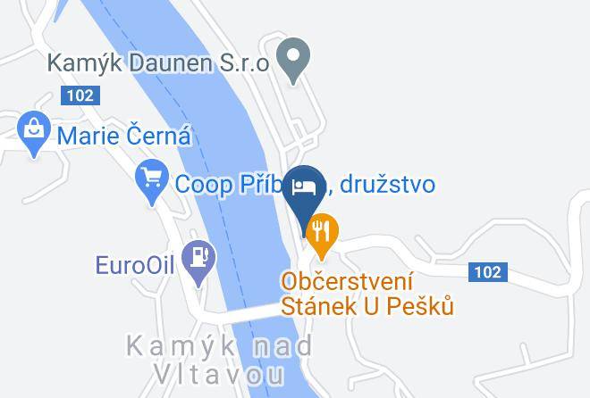 Pribram - Penzion Patak Maps