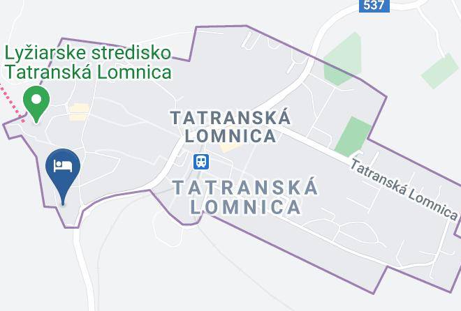 Poprad - Penzion Paula Maps