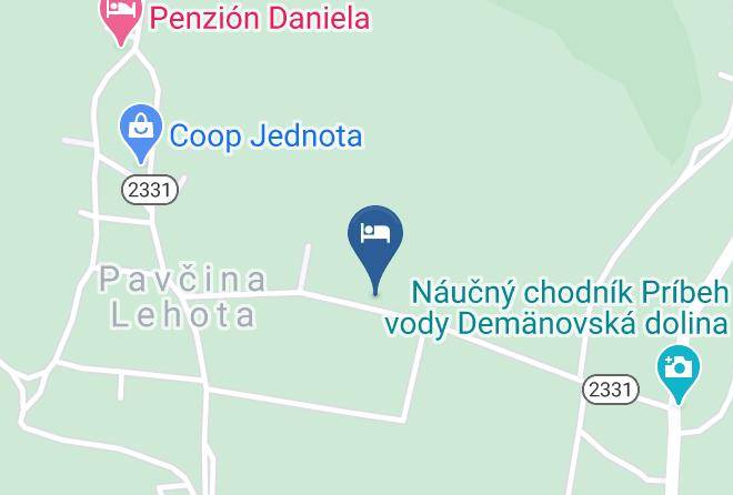 Liptovsky Mikulas - Penzion Pavcina Lehota Maps