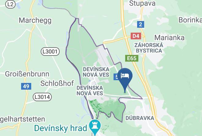Devinska Nova Ves - Penzion Pegas Bratislava Maps