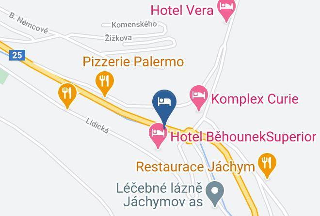 Carlsbad - Penzion Pegas Maps