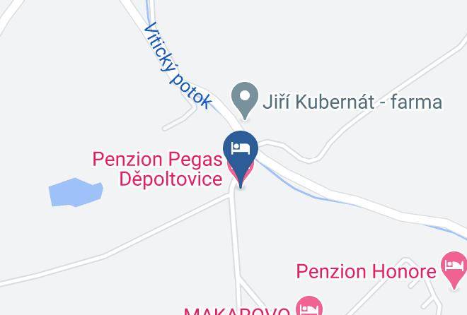 Carlsbad - Penzion Pegas Depoltovice Maps