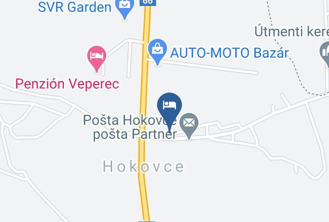 Levice - Penzion Peri Maps