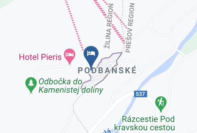 Liptovsky Mikulas - Penzion Permonik Maps