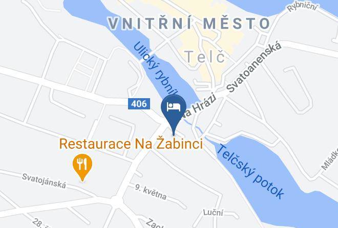 Jihlava - Penzion Petra Maps