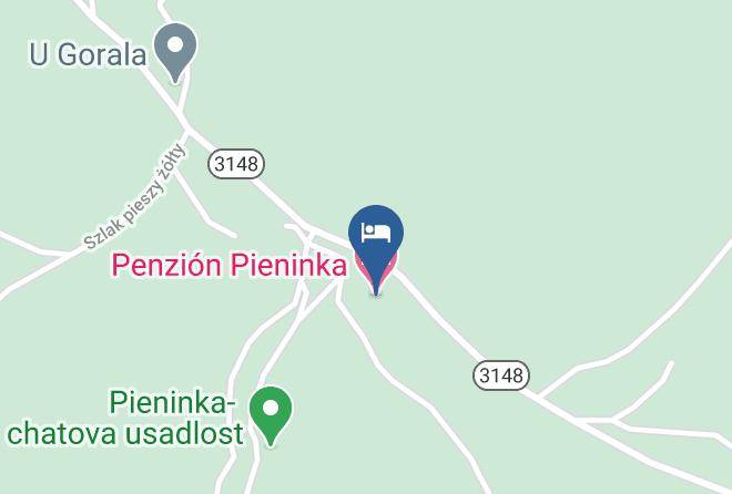 Stara Lubovna - Penzion Pieninka Maps