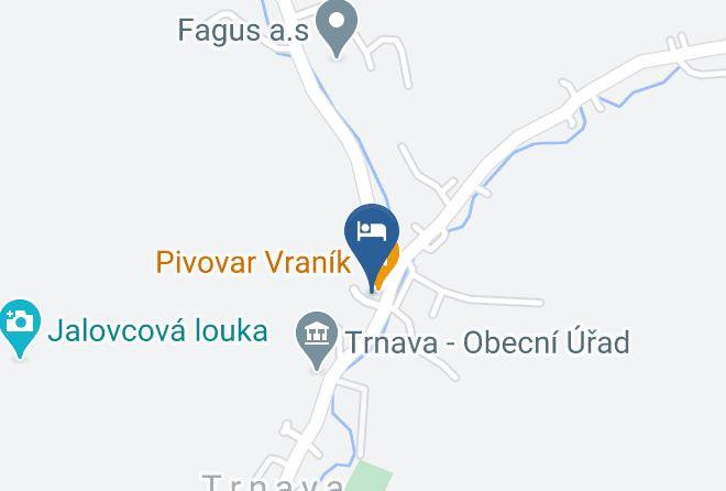 Trnava - Penzion Pivovar Vranik Maps