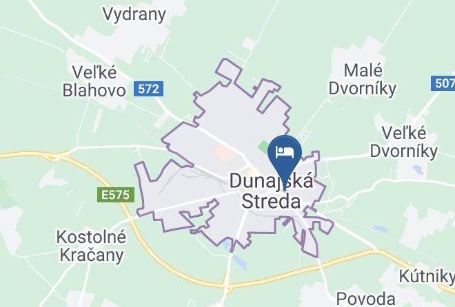 Dunajska Streda - Penzion Platan Maps