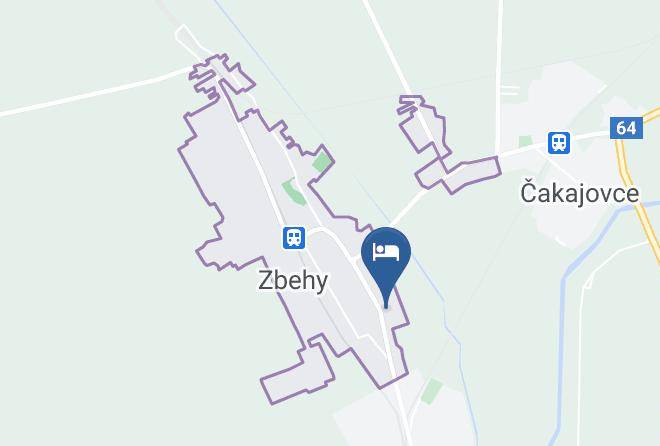 Nitra - Penzion Pod Brezami Maps
