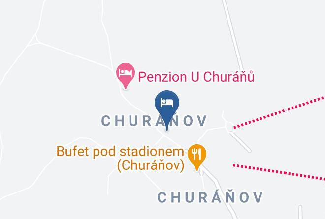 Prachatice - Penzion Pod Churanovskym Vrchem Maps