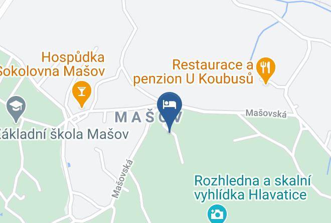 Semily - Penzion Pod Hlavatici Maps