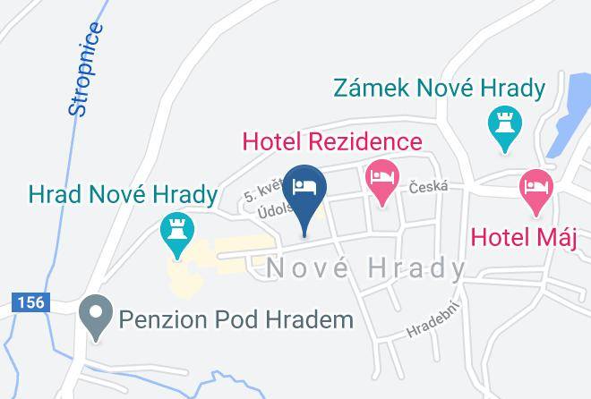Ceske Budejovice - Penzion N 1670+ Maps