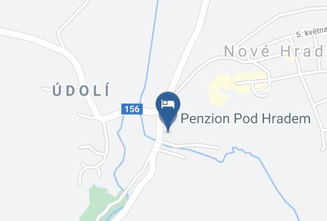 Ceske Budejovice - Penzion Pod Hradem Maps