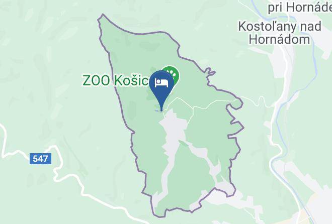 Kavecany - Penzion Pod Hresnou Maps